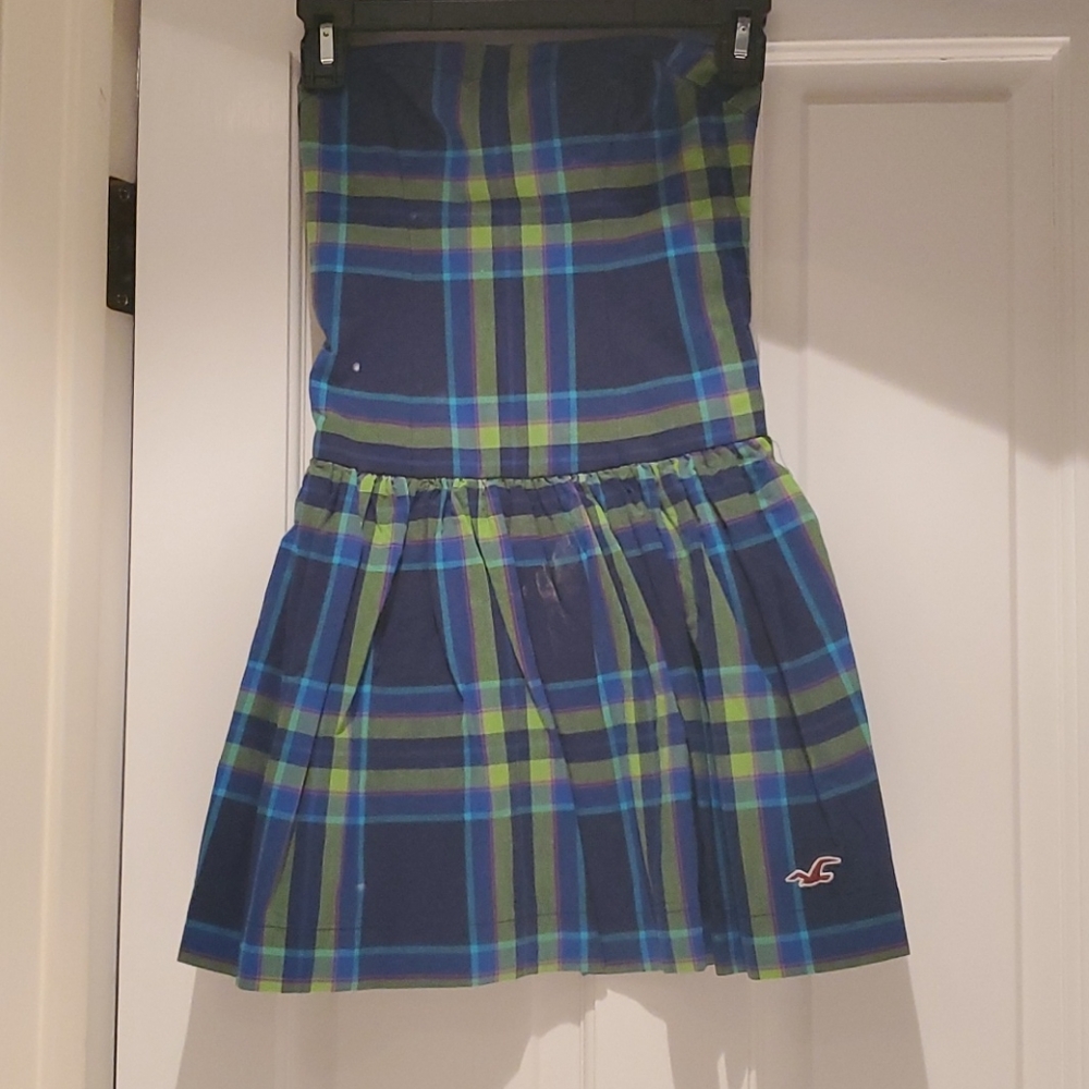 Plaid mini Hollister Dress